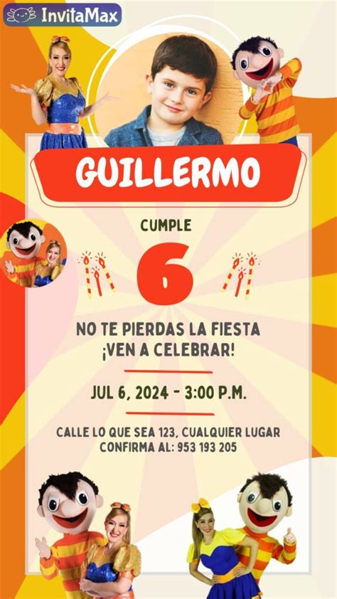 ᐅ Invitaciones de Bely y Beto para Editar GRATIS y 